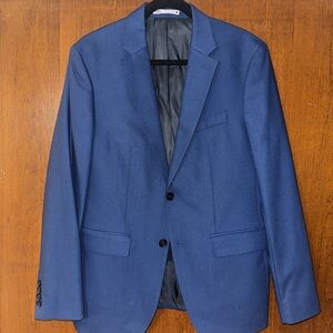Zara Men's Navy Blazer US Size 42R